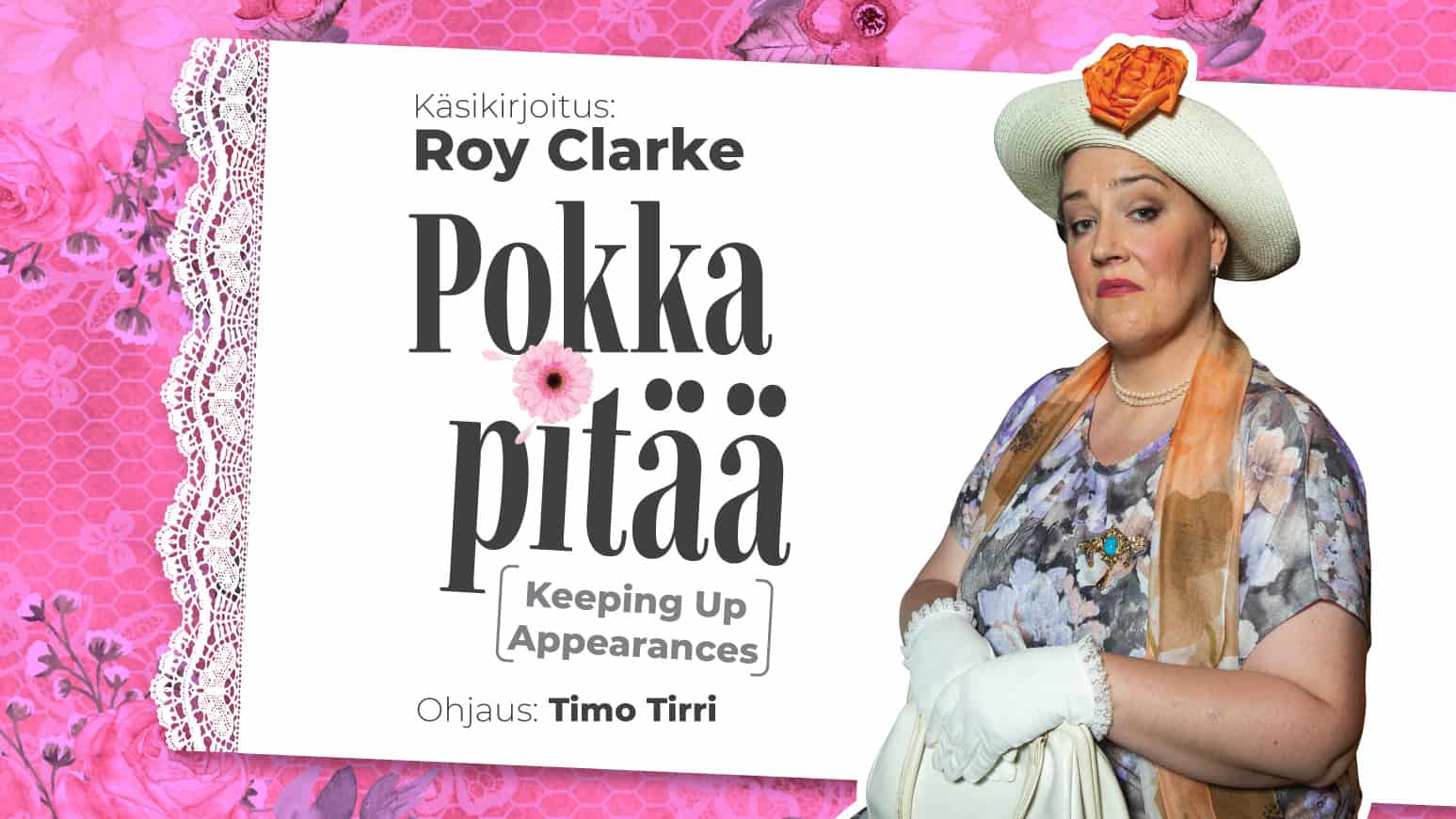 Hyacinth Bucket odottaa teatterin yleisöön tärkeitä merkkihenkilöitä ...