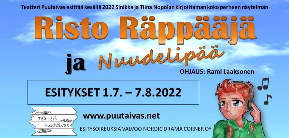 Risto Räppääjä ja Nuudelipää - Elämä ei ole hassumpaa! | Tapahtumat ja tekeminen | Kotiseutulainen