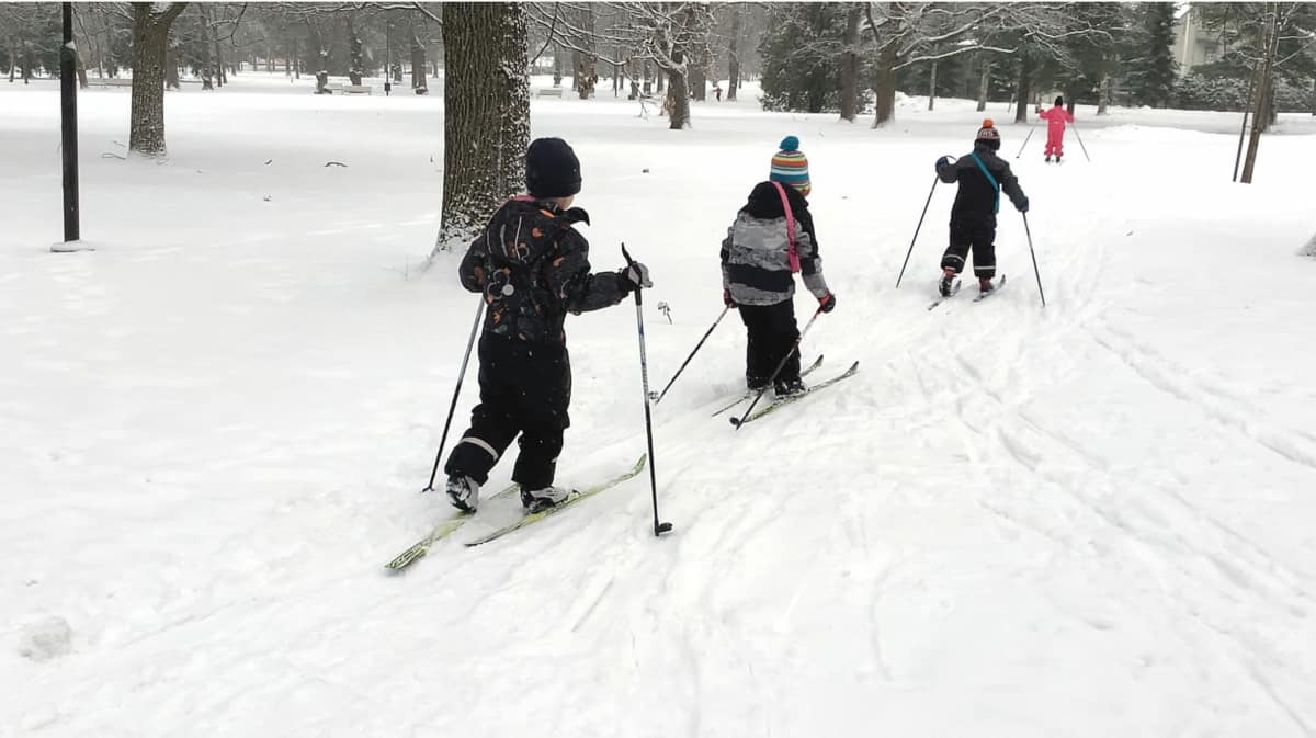Lumi toi hiihtämisen riemun | Liikunta ja urheilu | Kotiseutulainen